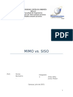 Mimo Vs Siso