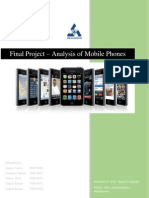 Final Project - Analysis of Mobile Phones