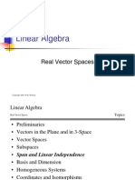 Real Vector Space