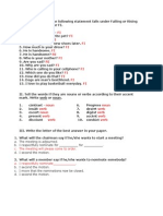 Rising Intonation Test