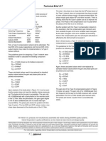 Technical Brief 417: Converter Parameters