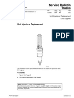 Service Bulletin Trucks: Unit Injectors, Replacement