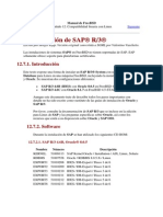 Instalación de SAP R3 v4.6 B-C para Linux PDF