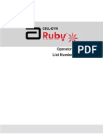 CD Ruby Operator Manual 08H5602