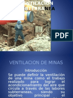 Sistema de Ventilacion de Mina