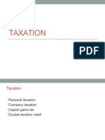 Taxation