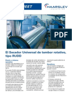 Secador Universal de Tambor Rotativo