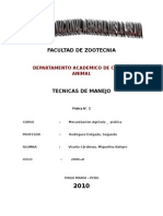 2º Informe Tecnicas de Manejo