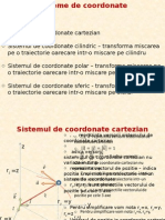 Sisteme de Coordonate