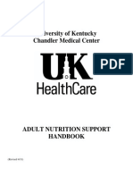 Adult Nutrition Support Handbook