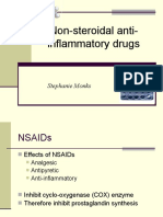 Non-Steroidal Anti-Inflammatory Drugs: Stephanie Monks