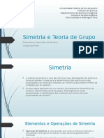 Simetria e Teoria de Grupo