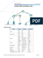 4.2.4.5 Packet Tracer - Connecting A Wired and Wireless LAN Instructions