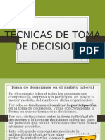 Técnica de Toma de Decisiones