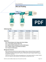 3.2.2.5 Lab - Configuring VLANs and Trunking