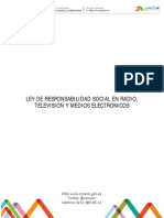 Ley de Responsabilidad Social en Radio Televisión y Medios Electrónicos