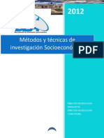 Manual Metodos y Tecnicas de Investigacion Socioeconomica