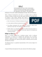 Software Development Life Cycle (SDLC)