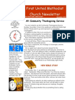 November 2015 Newsletter