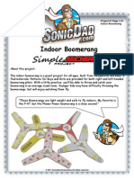 Project 0001 Indoor Boomerang Simplesonic 12514