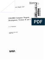 1980, Woodward F.A. USSAERO COMPUTER PROGRAM DEVELOPMENT, VERSIONS B AND C - NASA CR, 1980 N 3227 PDF