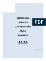 Genealogias Arias - Alvarado - Rodriguez (Heredia, Costa Rica)