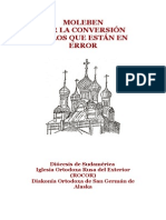 Moleben Por Conversos Del Error PDF