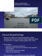 Dublin City Council Presentation On The Samuel Beckett Bridge