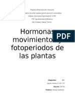 Movimientos de Las Plantas