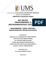 Phototransistor Report