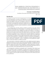 Violencia Simbolica Practica Pedagogica y Lenguaje Configuracion Del Maltrato en Interaccion