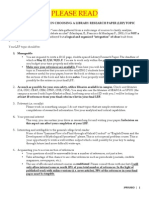 ENG 2 Guidelines On Choosing An LRP Topic 02-15