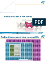 ARM Cortex M4 in Few Words