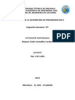 Portafolio de Programacion II