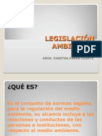 Legislación Ambiental Dra. Danitza