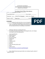 Water Cycle Lesson Plan