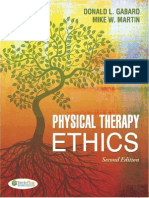 Physical Therapy Ethics - Gabard, Donald L. (SRG)