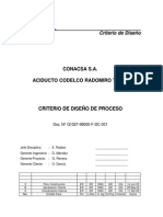 Q102790000FDC001-0 Criterio de Diseño de Proceso PDF