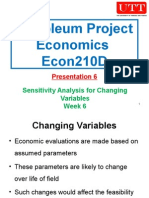 Petroleum Project Economics 06