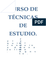 Curso de Técnicas de Estudio 