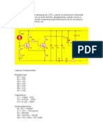 Interruptor Crepuscular para 220v