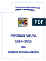 ACENESPAR GC Informe Anual 2014 2015 