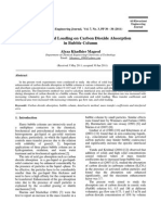 Effect of Solid Loading On Carbon Dioxide Absorption in Bubble Column