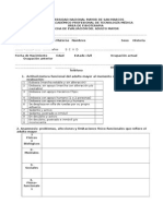 Ficha de Evaluación Integral Del Adulto Mayor