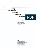 Rosen - Elementary Number Theory and Its Applications - 1st