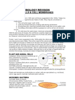 WJEC GCSE Biology - Cells & Cell Membranes