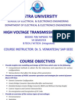 High Voltage Transmission System