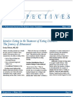 Intuitive Eating in Treatment of Eating Disorders by Evelyn Tribole, MS, RD