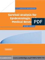 Survival Analysis For Epidemiologic