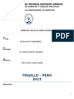 Informe de La Culpabilidad